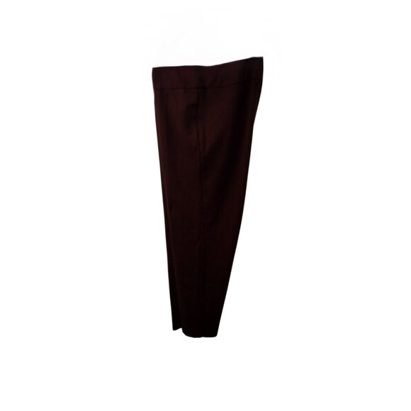 New Directions: Straight Leg Pull-on Pants, Size 3X, Brown - Picture 1 of 7